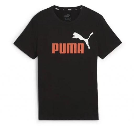 Camiseta Niño PUMA ESS+ 2 Col Logo Tee. 586985 60