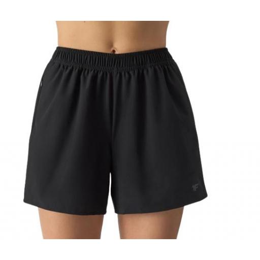 SHORTS DE PLAYA PARA MUJER 4F. NEGRO UBDSF094