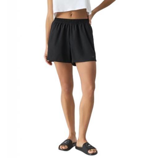 SHORTS DE PLAYA PARA MUJER 4F. NEGRO UBDSF094 [3]