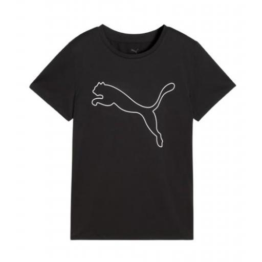Camiseta PUMA TAD ESSENTIALS Logo para mujer