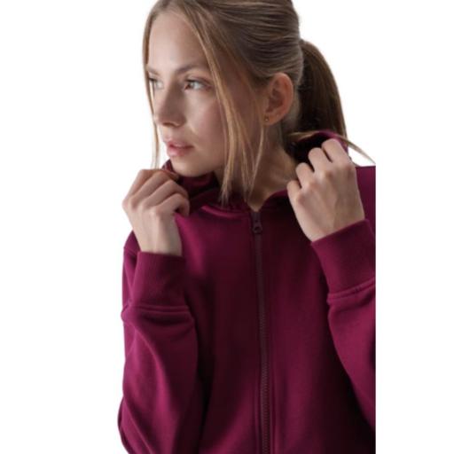 Chaqueta Mujer Cremallera Capucha 4F TSWSF1467. Violeta [1]