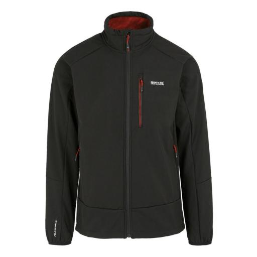 Chaqueta Softshell REGATTA MOUTDALE. Negro RML262 [2]