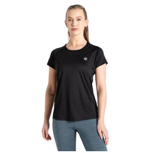 DARE2B CORRAL TEE. DWT506 BLACK. Camiseta de mujer manga corta. 