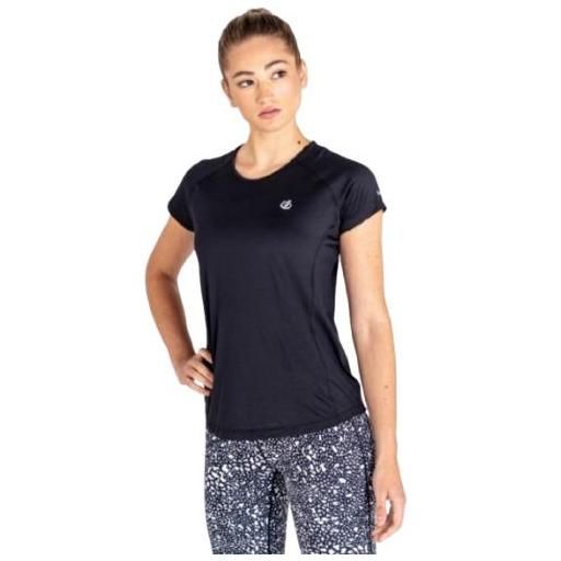 DARE2B CORRAL TEE. DWT506 BLACK. Camiseta de mujer manga corta.  [1]