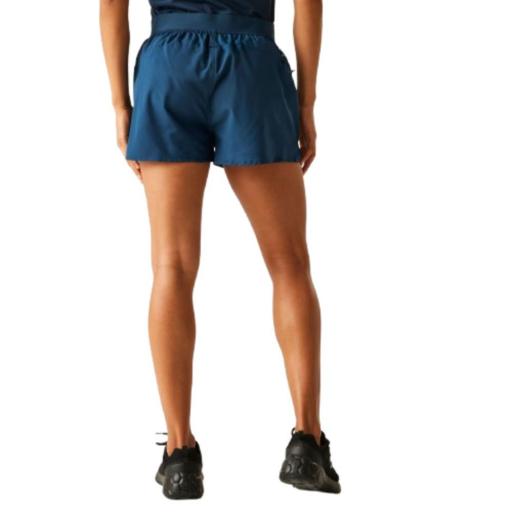 DARE2B OFF TRAIL SHORT. DWJ625 Moonlt Denim. Pantalones cortos todoterreno para mujer. [1]