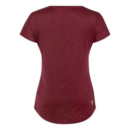 Dare2B Camiseta de manga corta Vigilant. DWT455 Deep Plum. [4]
