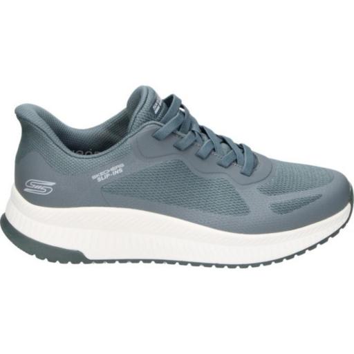 Deportiva Skechers Slip-ins: BOBS Sport Squad Chaos 4 azul 118423-ccl