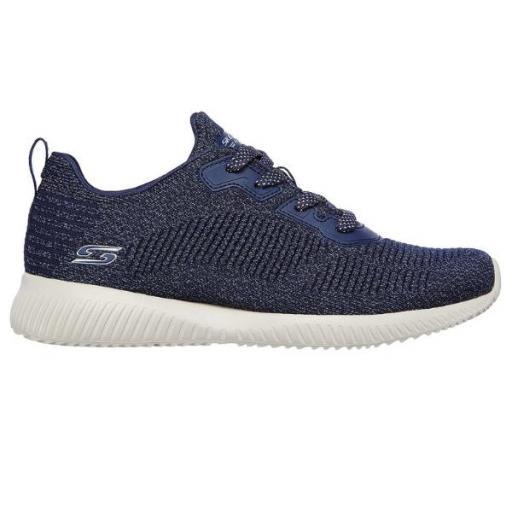 SKECHERS BOBS SQUAD-GHOST STAR. Navy. 117074/NVY