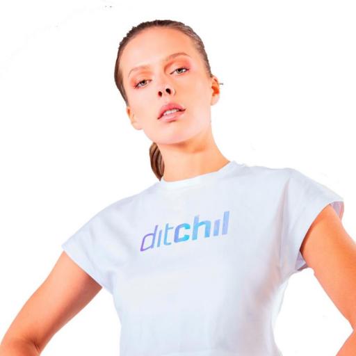 DITCHIL JUST T-SHIRT. TS00833-208. White [2]