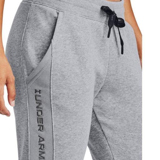 UNDER ARMOUR Pantalones mujer Rival Fleece emb. 1362420 Grey [2]