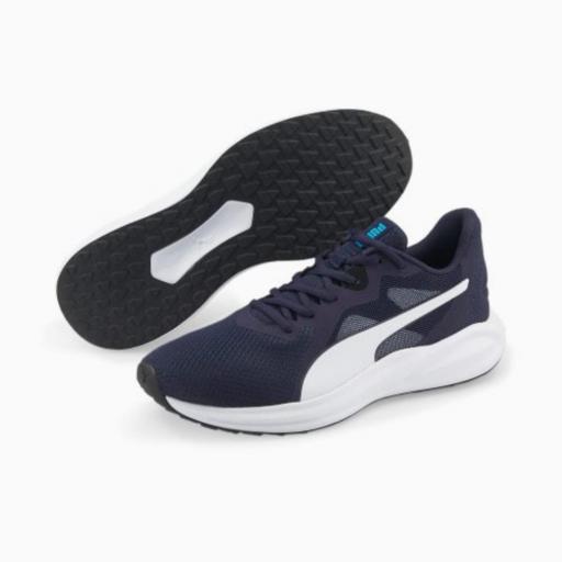 PUMA Twitch Runner. Navy-White. 376289 05 [1]