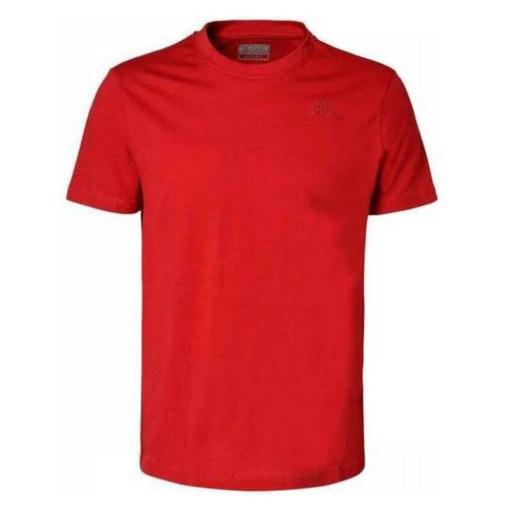Camiseta Hombre KAPPA CAFERS SLIM. 304J150 Red deep