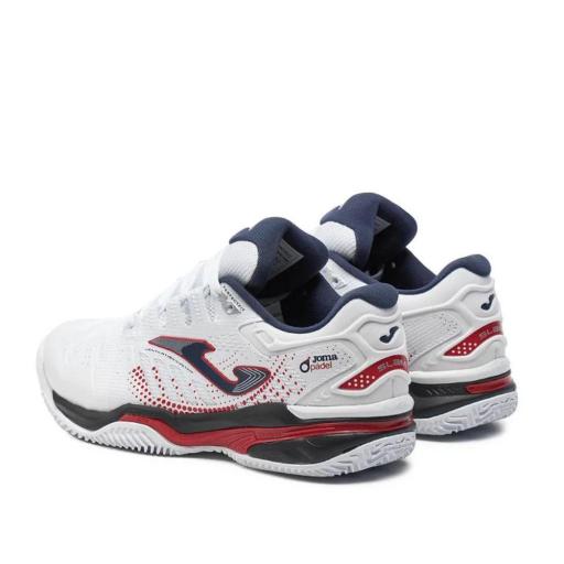 ZAPATILLAS PÁDEL JOMA SLAM JR 2302 WHITE NAVY. [2]