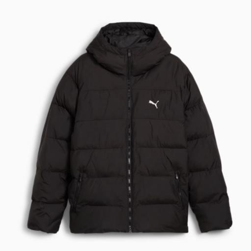 Chaqueta Acolchada Hombre PUMA POLY PUFFER. Negro 627123