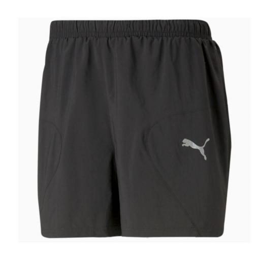 PUMA Shorts Run Favourite 5'' para hombre. Negro 523158 01 [2]