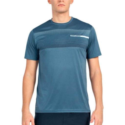 JOHN SMITH BEIJIN Gris Azulado. Camiseta Deportiva para Hombre. 