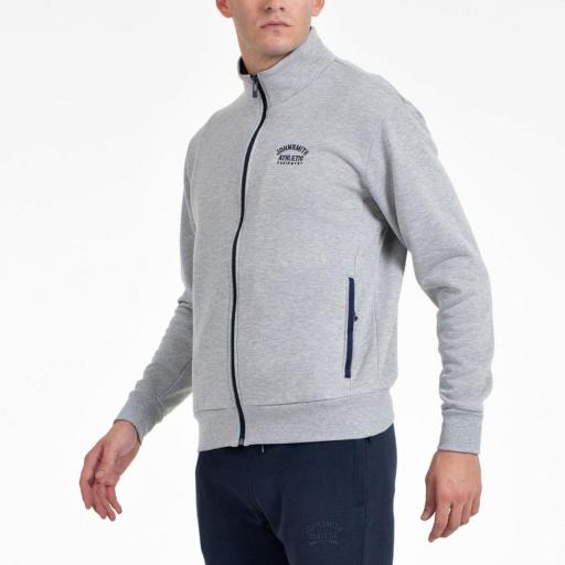 JOHN SMITH FRIOS Sudadera Hombre Gris Vigoré – Felpa Perchada Cálida y Cómoda [1]