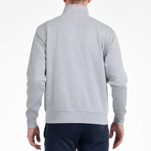 JOHN SMITH FRIOS Sudadera Hombre Gris Vigoré – Felpa Perchada Cálida y Cómoda [3]
