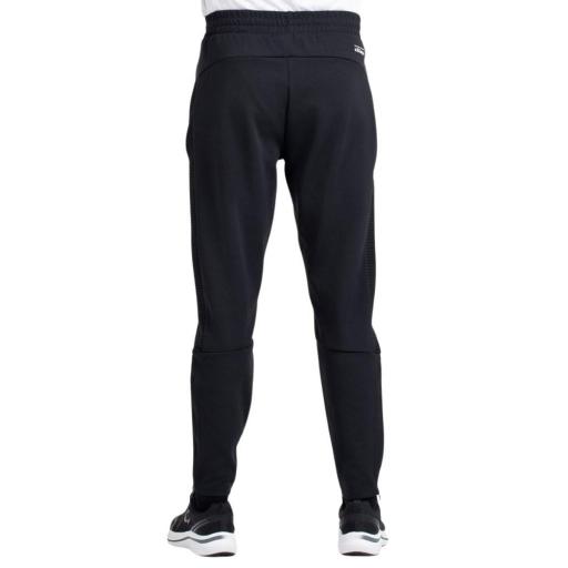 JOHN SMITH MEBSU Negro – Pantalón Largo Chándal Hombre Ajustado con Cintura Elástica y Cremallera Inferior [3]