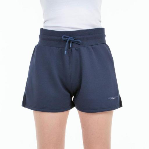 JOHN SMITH MERIDI. Azul Oscuro. Pantalón corto Mujer. 