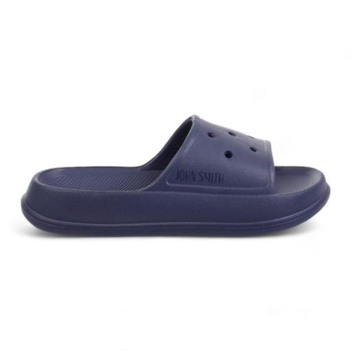 JOHN SMITH PILEX Azul Marino. Chanclas de pala para niño 