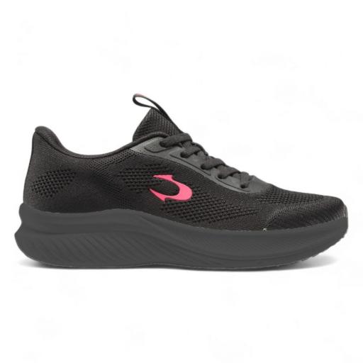 JOHN SMITH RASHA Negro. Zapatillas Running mujer. 