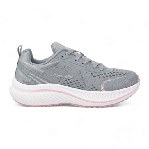 JOHN SMITH RILAS W 25V. Gris Medio. Zapatillas Running mujer.