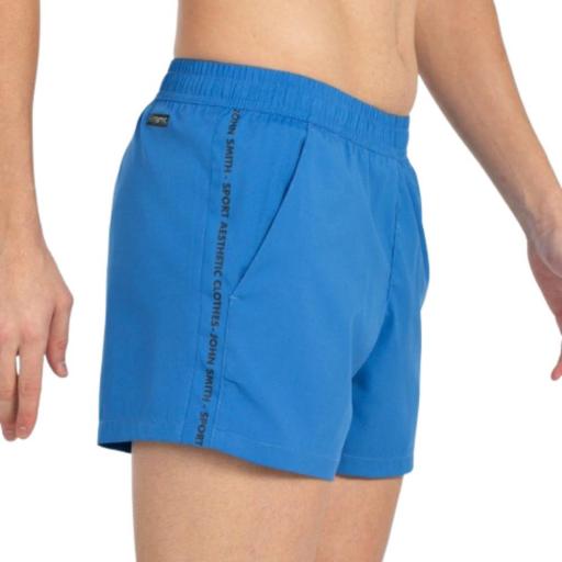 JOHN SMITH VALDO Azul Intenso. Bañador microfibra para Hombre.  [1]