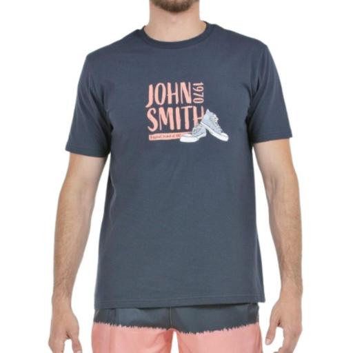 JOHN SMITH VERIN M. Azul Marino. Camiseta manga corta Casual Hombre. 