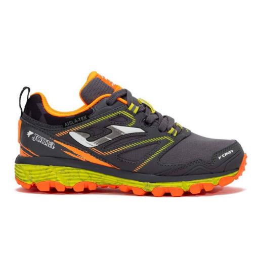 JOMA J.VORA Jr 2522 Dark Gray. Zapatillas Trail Jr con AISLATEX  [0]