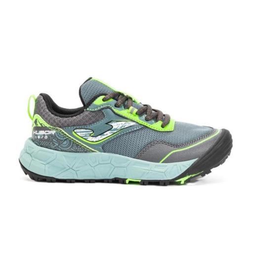 JOMA KUBOR JR 2521 Green. Zapatillas trekking Junior. 