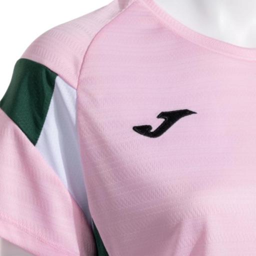 JOMA MONTREAL ROSA VERDE. Camiseta manga corta Mujer. 902518.544 [2]