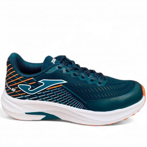 JOMA SUPER CROSS JR 2503 Navy blue. Zapatillas Running niño.