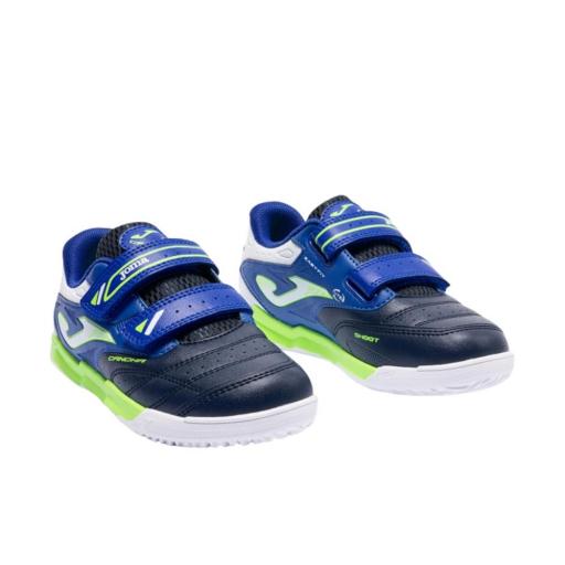 Joma Cancha JR 2603 Navy Blue Indoor – Zapatillas Fútbol Sala Junior con Suela DURABILITY [1]