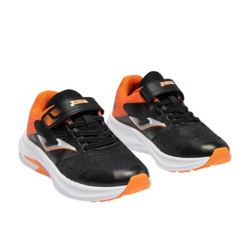 Joma Speed JR 2601 Black Orange – Zapatillas Running Niño con Mesh VTS y Suela DURABILITY [1]