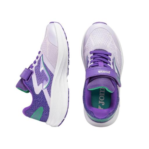 Joma Speed JR 2619 Purple – Zapatillas Running Niña con Mesh VTS y Suela DURABILITY [3]