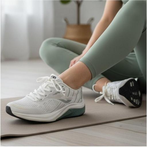 Joma Victory Lady 2502 White – Zapatillas Running Mujer con Mesh VTS y Mediasuela Phylon [3]