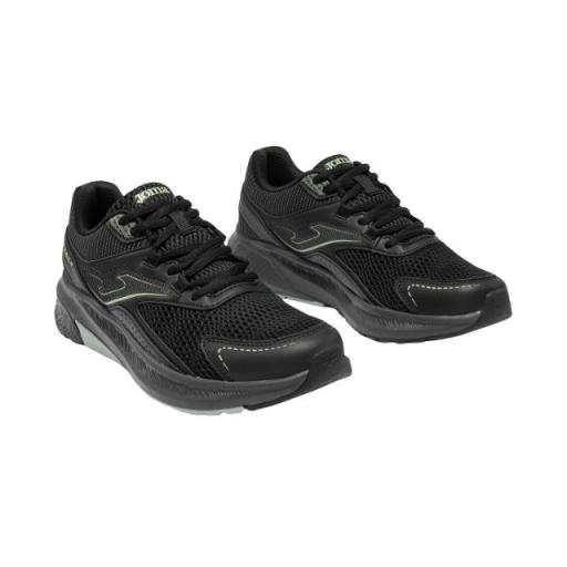 Joma Vitaly Men 2641 Negro Verde – Zapatillas Running Hombre con Mesh VTS y Mediasuela Phylon [1]