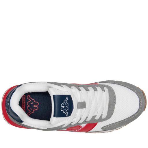 KAPPA LOGO MARTIN. 331Y8KW Blanco-gris. Zapatillas Casual Hombre.  [3]