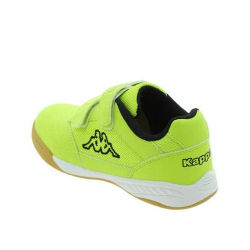 KAPPA LOGO MICK V KID. Green acid. 32268KWA0G. Zapatillas Fútbol sala Unisex. [2]