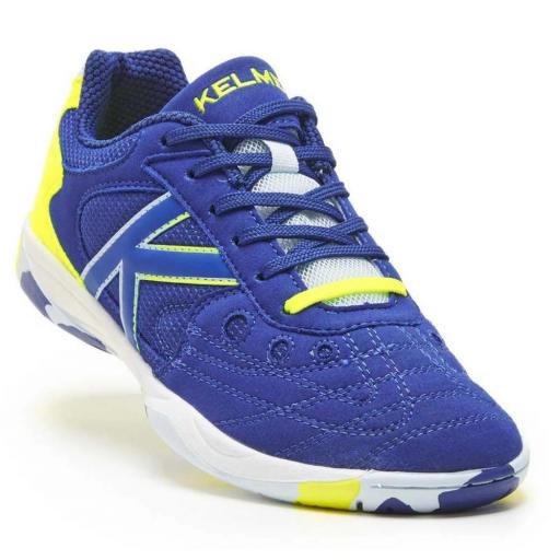 KELME INDOOR COPA 55257. Azul/lima. Zapatillas Fútbol sala Adulto [1]