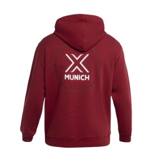 Sudadera Adulto MUNICH Athletic Breaker Oversize. Burdeos. 2507347  [1]