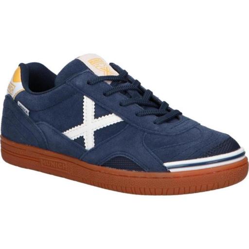 MUNICH GRESCA 323 Azul. 1500323. Zapatillas Fútbol sala Junior.  [1]