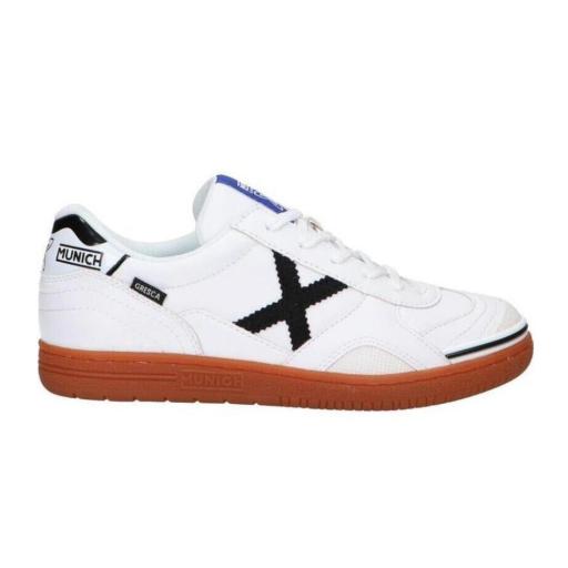 MUNICH GRESCA KID 321 1500321. Blanco. Zapatillas Fútbol Sala Junior. [0]