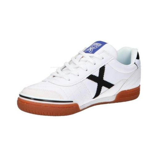 MUNICH GRESCA KID 321 1500321. Blanco. Zapatillas Fútbol Sala Junior. [2]