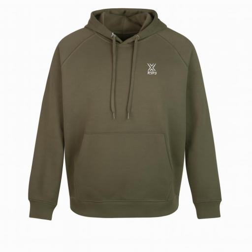 Sudadera Munich Hoodie Logo 2507600 Khaki – Sudadera Hombre Algodón Premium con Capucha y Logo [1]