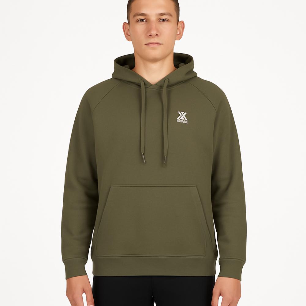 Sudadera Munich Hoodie Logo 2507600 Khaki – Sudadera Hombre Algodón Premium con Capucha y Logo