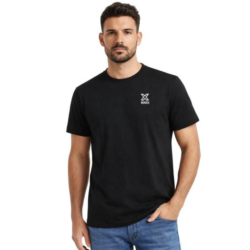 Munich T-Shirt Logo Black 2507607 – Camiseta Técnica Hombre Secado Rápido y Transpirable [0]