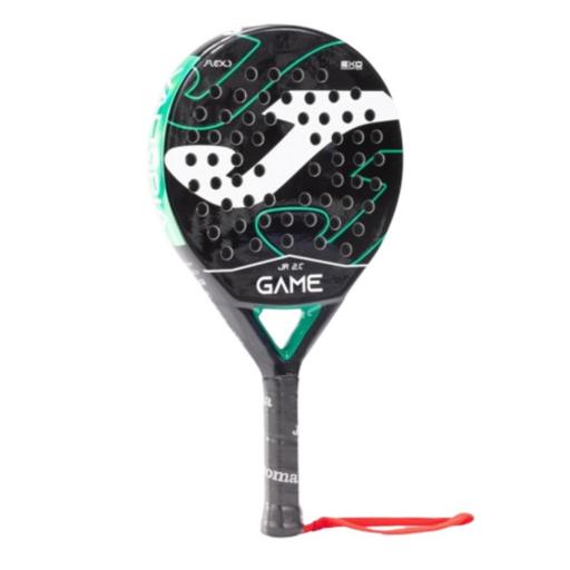 PALA DE PÁDEL GAME JR NEGRO TURQUESA. 401588.116 [2]