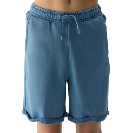 PANTALÓN CORTO DEPORTIVO 4F PARA NIÑO - DENIM TSHOM279. [2]